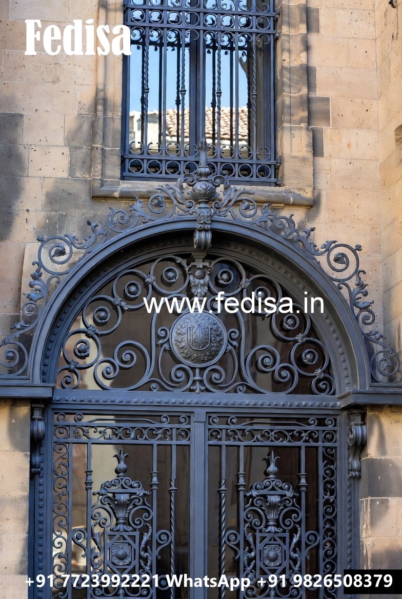 Premium Main Door Gate Grill Design for Homes No-6252