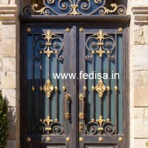 Royal Exterior Grill Gate Design for Villas No-6267