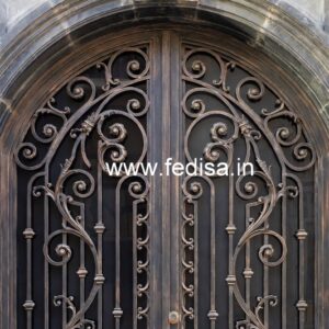 Elegant Decorative House Gate Grill Design No-6282