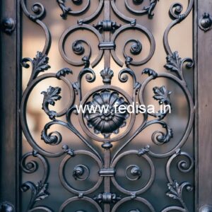Modern Gate Grill Design Ideas for Luxury Home Entrances No-6301