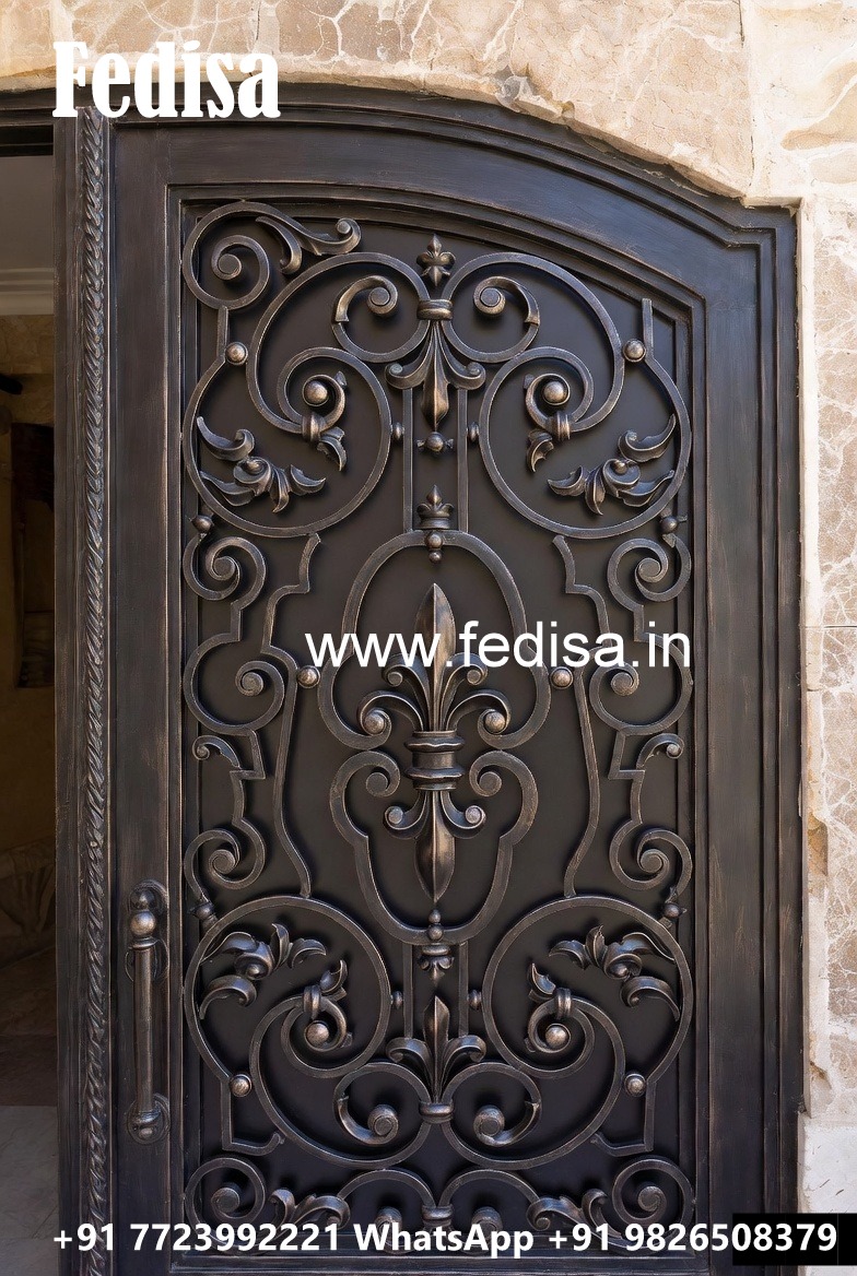 Decorative Gate Grill Design for Home Security and Style No-6306