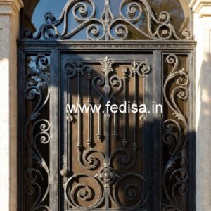 Double Door Gate Grill Design for Modern Villas No-6325