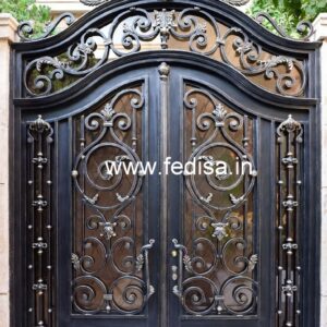 Laser Pattern Gate Grill Design for Elegant Houses No-6385