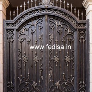 Decorative Entrance Gate Grill Design for Home Fronts No-6386