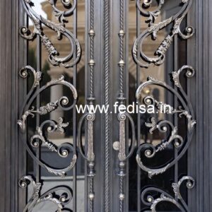 Trendy Villa Gate Grill Design for Exterior Beauty No-6392
