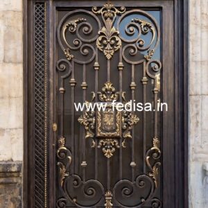 Fancy Gate Grill Design with Premium Metal Finish No-6398
