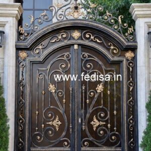Premium Iron Gate Grill Design for Luxury Villas No-6404