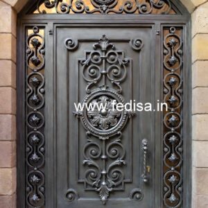 Artistic Villa Entrance Gate Grill Design Inspiration No-6428