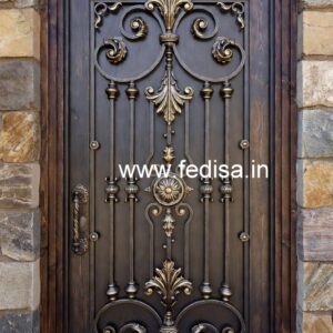 Beautiful Iron Gate Grill Design for Premium Houses No-6429