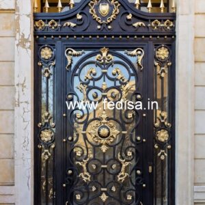 Beautiful Exterior Iron Gate Grill Design Ideas No-6447