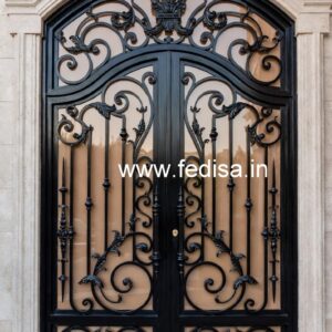 Modern Minimal Gate Grill Design for Elegant Homes No-6459