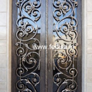 Contemporary Main Entrance Gate Grill Design Ideas No-6464