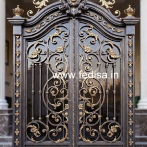 Premium Steel Gate Grill Design for House Exteriors No-6468