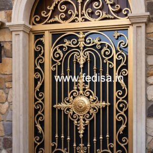 Royal Villa Entrance Gate Grill Design No-6471