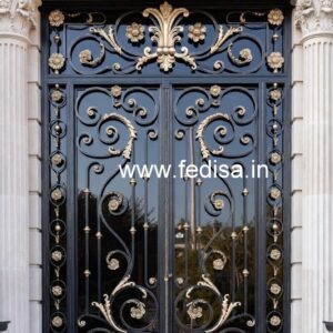 Trendy Home Front Grill Gate Design for Modern Houses No-6485