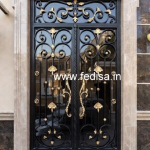 Elegant Villa Exterior Gate Grill Design No-6500