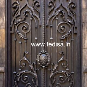 Artistic Luxury Grill Gate Design for Home Fronts No-6506