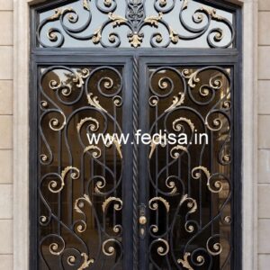 Modern Decorative Steel Gate Grill Design No-6532