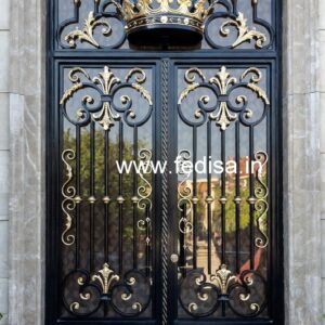 Contemporary Decorative Main Gate Grill Design No-6537