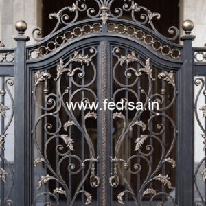 Elegant Front Entry Gate Grill Design Trends No-6539
