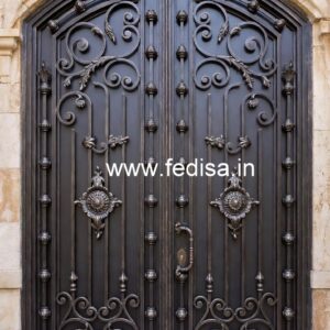Fancy Exterior Steel Gate Grill Design Inspiration No-6545