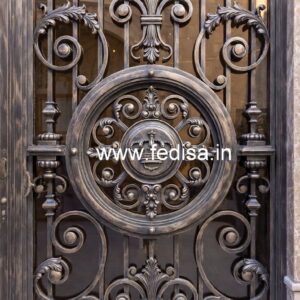 Elegant Decorative Steel Grill Gate Design No-6554