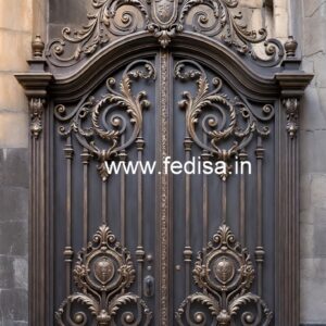 Modern Villa Exterior Gate Grill Design Ideas No-6555
