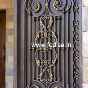 Fancy Decorative Iron Grill Gate Design No-6558