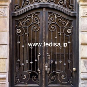 Stylish Modern Residential Gate Grill Design No-6586
