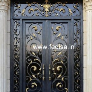Stylish House Exterior Grill Gate Design Inspiration No-6592