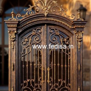 Beautiful Luxury Entrance Grill Gate Design No-6594