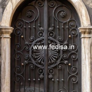 Modern Gate Grill Design Ideas for Luxury Home Entrances No-6601