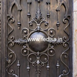 Decorative Gate Grill Design for Home Security and Style No-6606