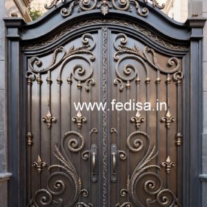 Classic Gate Grill Design for Traditional House Fronts No-6612