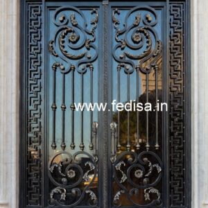 Simple and Elegant Gate Grill Design for Homes No-6618