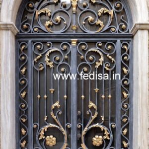 Creative Gate Grill Design for Front Gate Decoration No-6624