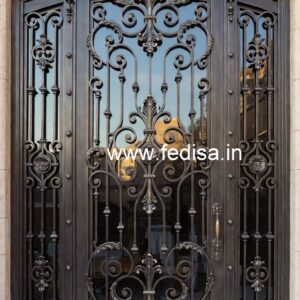 High-End Gate Grill Design for Luxury Residences No-6645