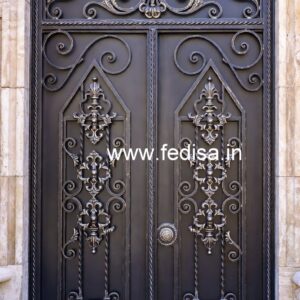 Grand Entrance Gate Grill Design for Luxury Villas No-6648