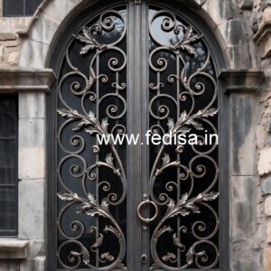 Attractive House Gate Grill Design for Modern Villas No-6659