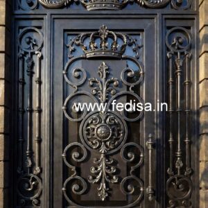 Royal Style Gate Grill Design for Home Entrance No-6664