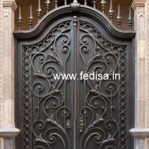 Premium House Gate Grill Design with Modern Finish No-6679