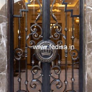 Laser Pattern Gate Grill Design for Elegant Houses No-6685