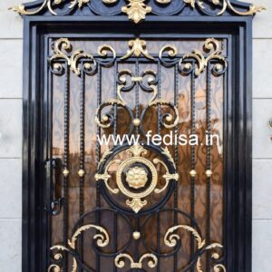 Elegant Decorative Gate Grill Design for Villas No-6695