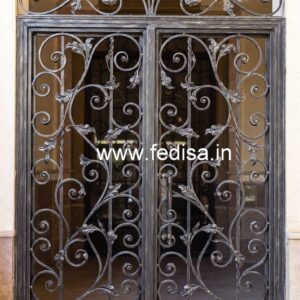 Decorative Iron Gate Grill Design for Elegant Homes No-6717