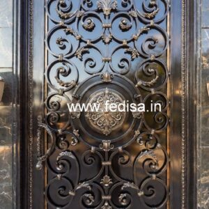 Beautiful Iron Gate Grill Design for Premium Houses No-6729