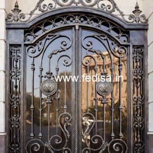 Modern Minimal Gate Grill Design for Elegant Homes No-6759