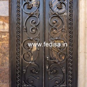 Modern Fancy Gate Grill Design for Elegant Houses No-6769