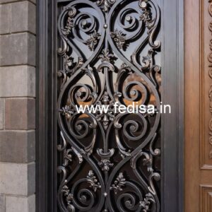 Trendy Home Front Grill Gate Design for Modern Houses No-6785