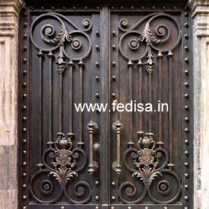 Premium Black Metal Gate Grill Design Ideas No-6787