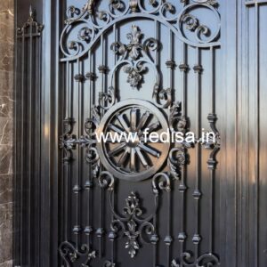 Stylish House Entrance Grill Gate Design Trends No-6798
